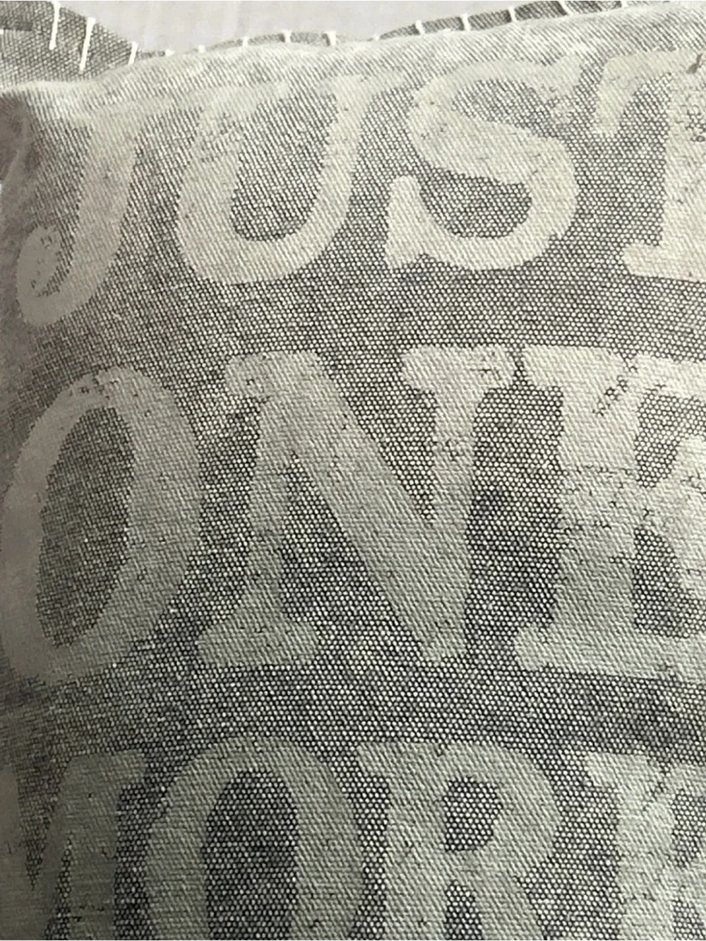 Primitives by Kathy Gray and Cream 'Just One More Kiss' Accent Pillow